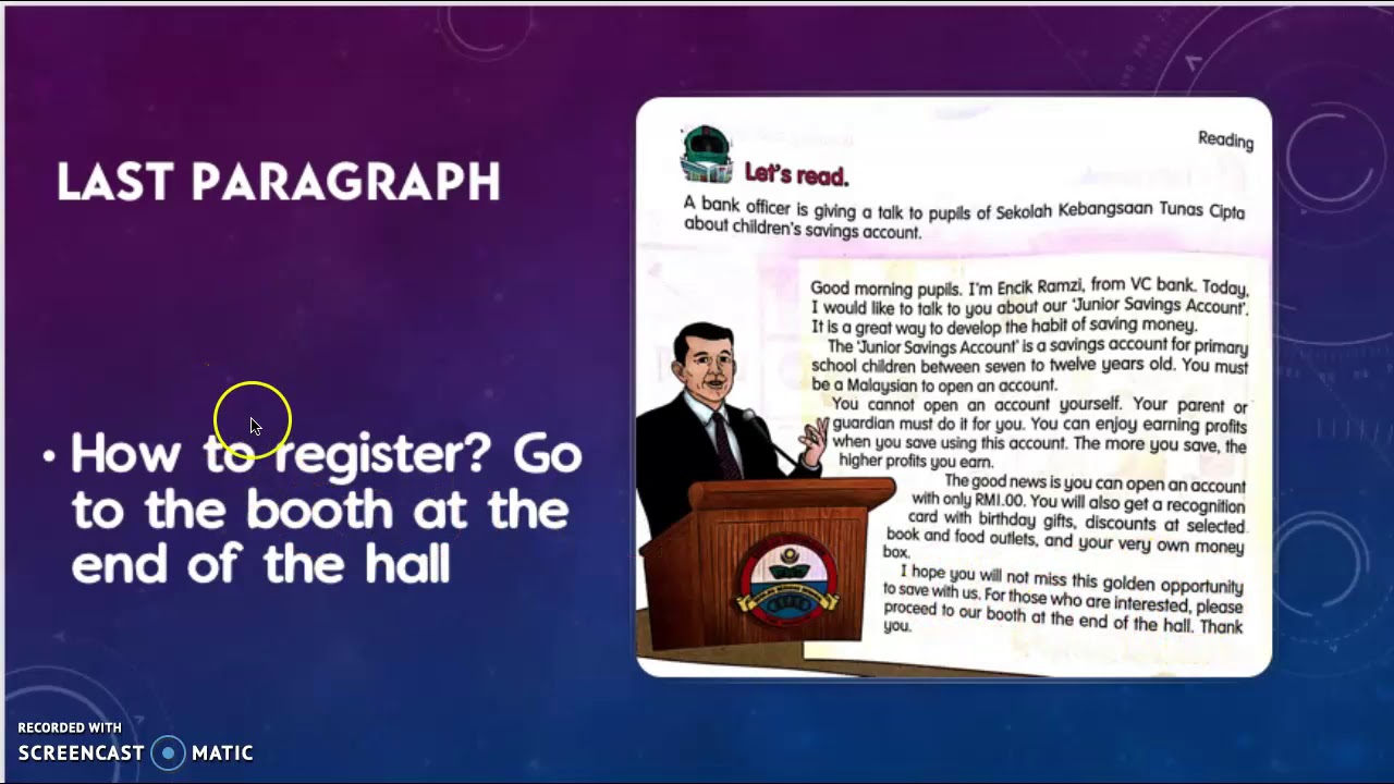 A Ringgit Saved is A Ringgit Earned (Reading Module) - YouTube