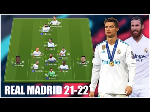 Video Trải Nghiệm Đội Hình REAL MADRID 21-22 60 Tỷ Mạnh Nhất... - youtube