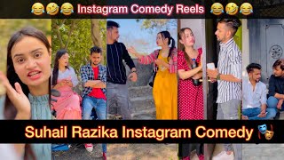 Instagram Comedy 🎭 Reels Suhail Razika | #suhaila1s #viral #razikaabaan