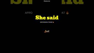 She Said 💔🔥 Afro Dancehall Type Beat 2026 | Viral Instrumental