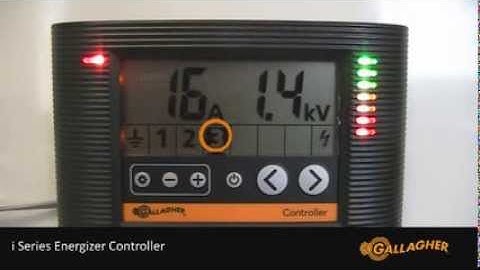 Gallagher i Series Energizer Controller Introduction