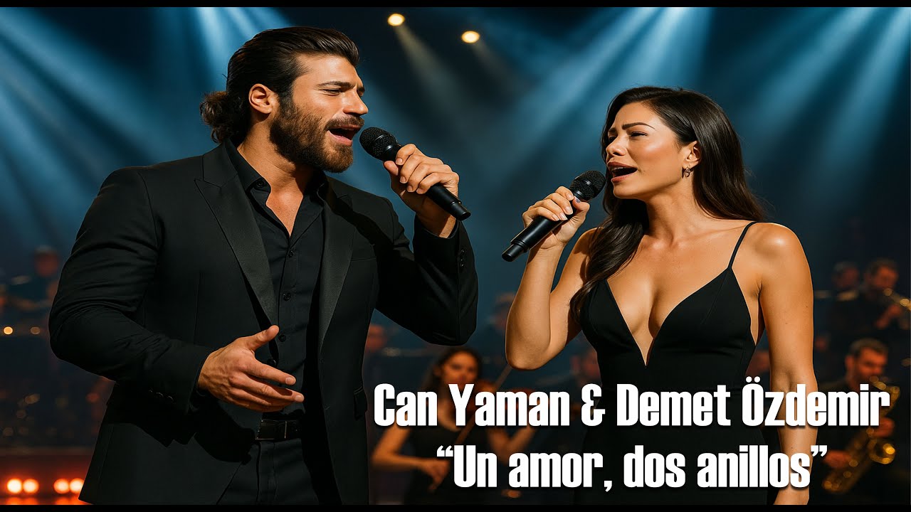 Незабываемый дуэт: «Любовь, два кольца» с Кан Яманом и Демет Оздемир 💖🎤