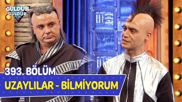 Uzaylılar - Bilmiyorum - 393. Bölüm (Güldür Güldür Show)