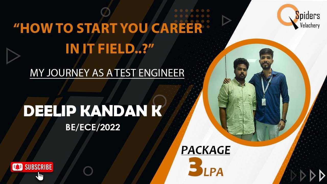 How To Start you Career In IT Field" as a Software Test Engineer at ...