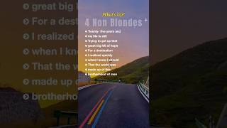Whats Up  4 Non Blondes  Highlighted S  s karaokeversion english