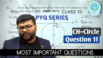 Prove that tangents drawn at the ends of a diameter of a circle are parallel to each other.