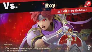 Super Smash Bros Ultimate : vs Roy (Unlocks: Leif (Fire Emblem)) World of Light - Adventure Mode screenshot 5