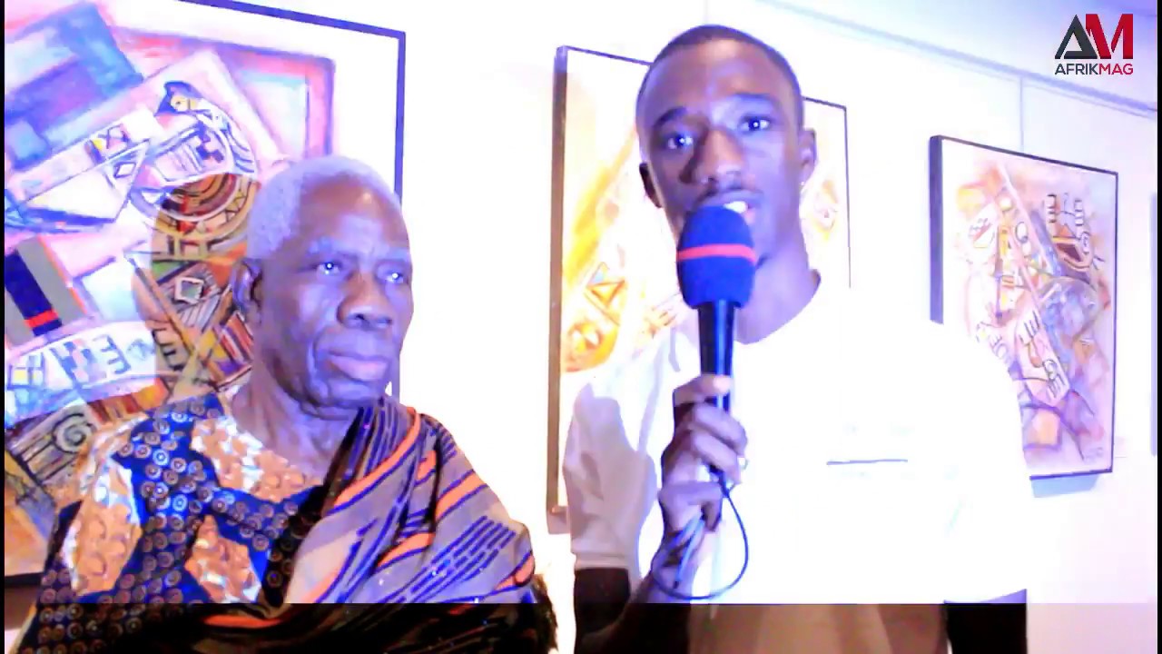 Exposition d'art par l'artiste ivoirien Kouamé Youssef YouTube