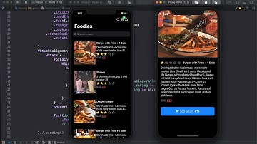 SwiftUI Foodies App Complex UI +UserDefaults