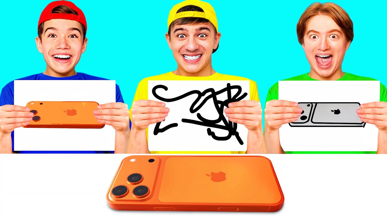 Wer Zeichnet Besser Nehmen Sie Den Preis Challenge !