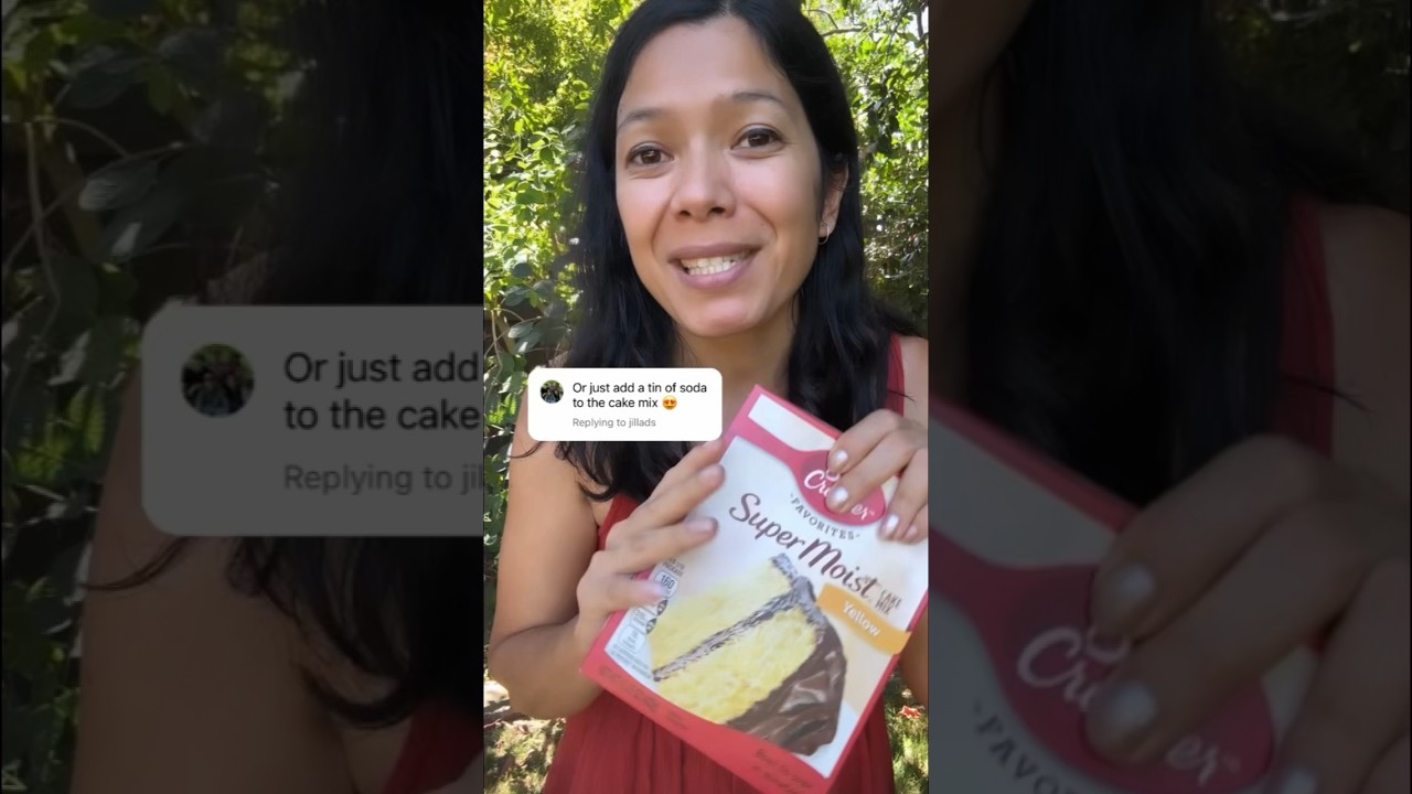 Making an Eggless Box Cake with Soda Water YouTube