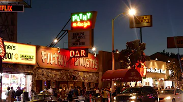 Filthy McNasty's The Viper Room Filming Sunset Strip Los Angeles California USA November 11, 2021