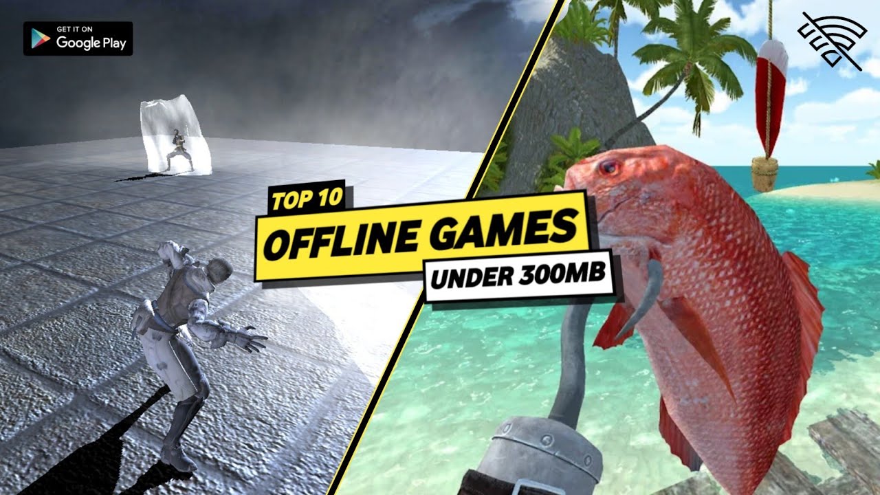 Top 10 Best OFFLINE Games Under 300Mb Android Games YouTube