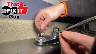 TwoHandle Kitchen Sink Faucet Leak Repair