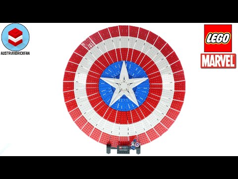 LEGO Marvel 76262 Captain America's Shield - LEGO Speed Build Review