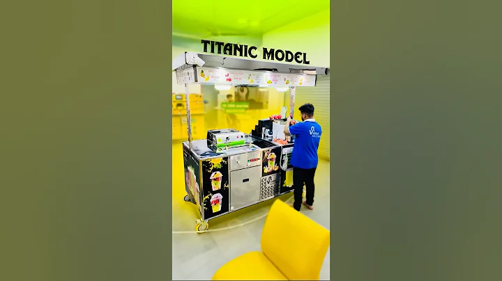 TITANIC MODEL 2025 EDITION 🤩💯 BEST SELLER MACHINE | VR SUGARCANE JUICE MACHINE #business #ytshorts