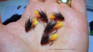 Tying the Sunburst Kate Hedge Hog Caddis Fly