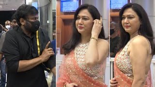 Mega Star Chiranjeevi And Actress Hema Visuals At Santosham Awards 2021 Am Meida