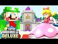 Minecraft | Super Mario Series | Peachette KISSES Luigi! *LOVE?* [317]