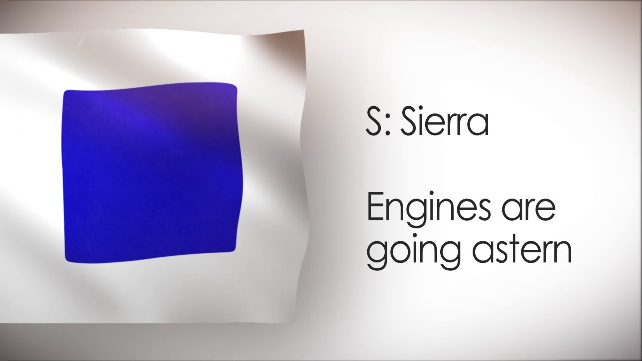 footage of chernobyl S - Nautical Flag Letter & Meaning - International maritime signal flags