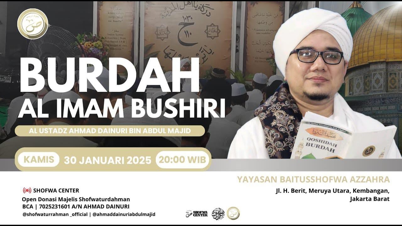 🔴TA'LIM RUTIN MALAM JUM'AT | MAJELIS SHOFWATURRAHMAN