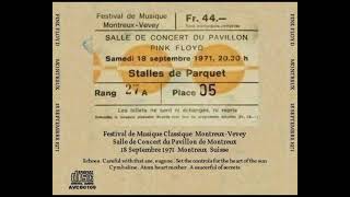 Pink Floyd Montreux 18 September 1971