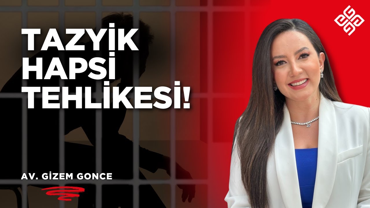 Borçtan Dolayı Hapis Cezası Hangi Durumlarda Verilir? Tazyik Hapsi Tehlikesi! | Av. Gizem Gonce