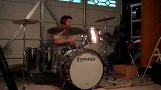 Vintage Ludwig 1979 Stainless Steel Kit - Led Zeppelin Drum Medley