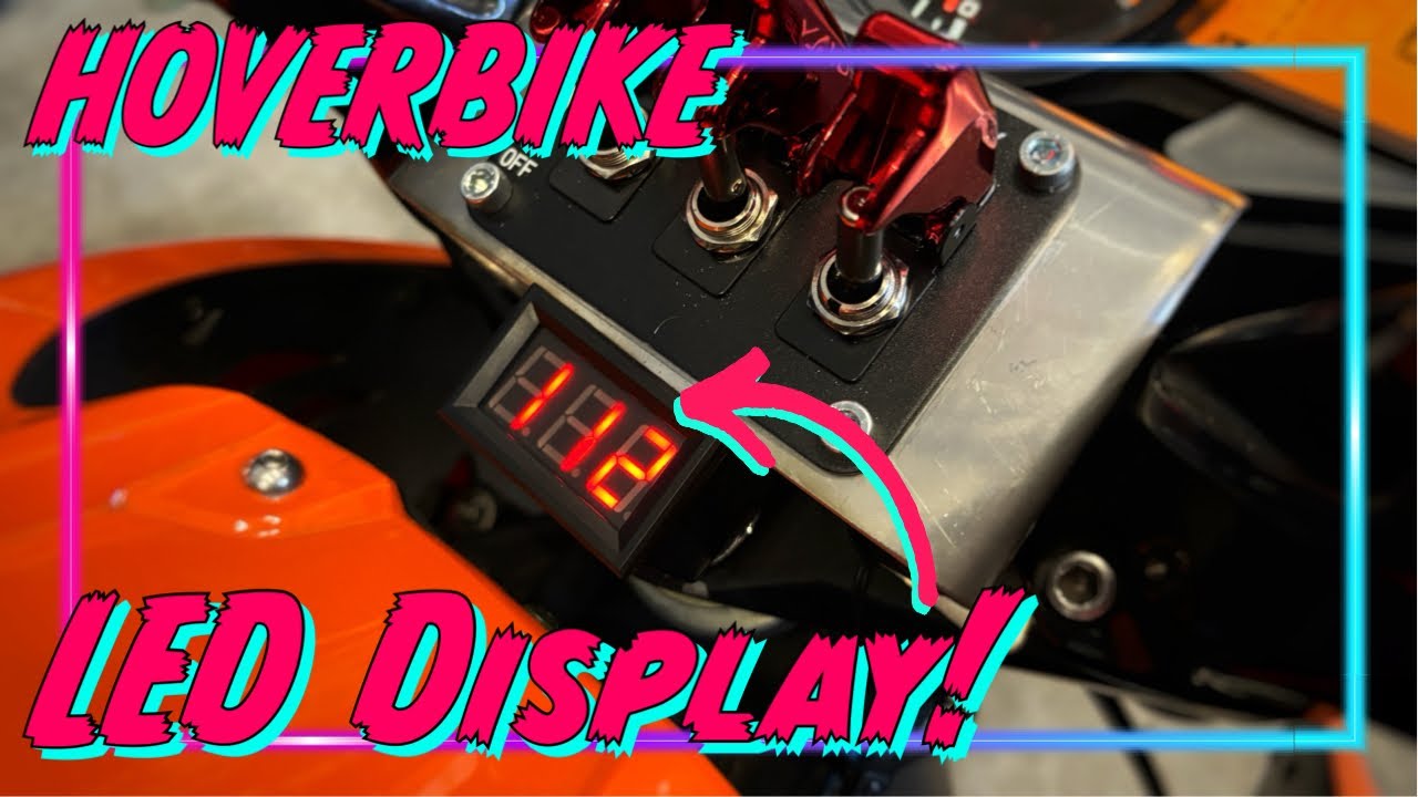 Hoverbike #40 LED Display! | Garagengedöns - YouTube