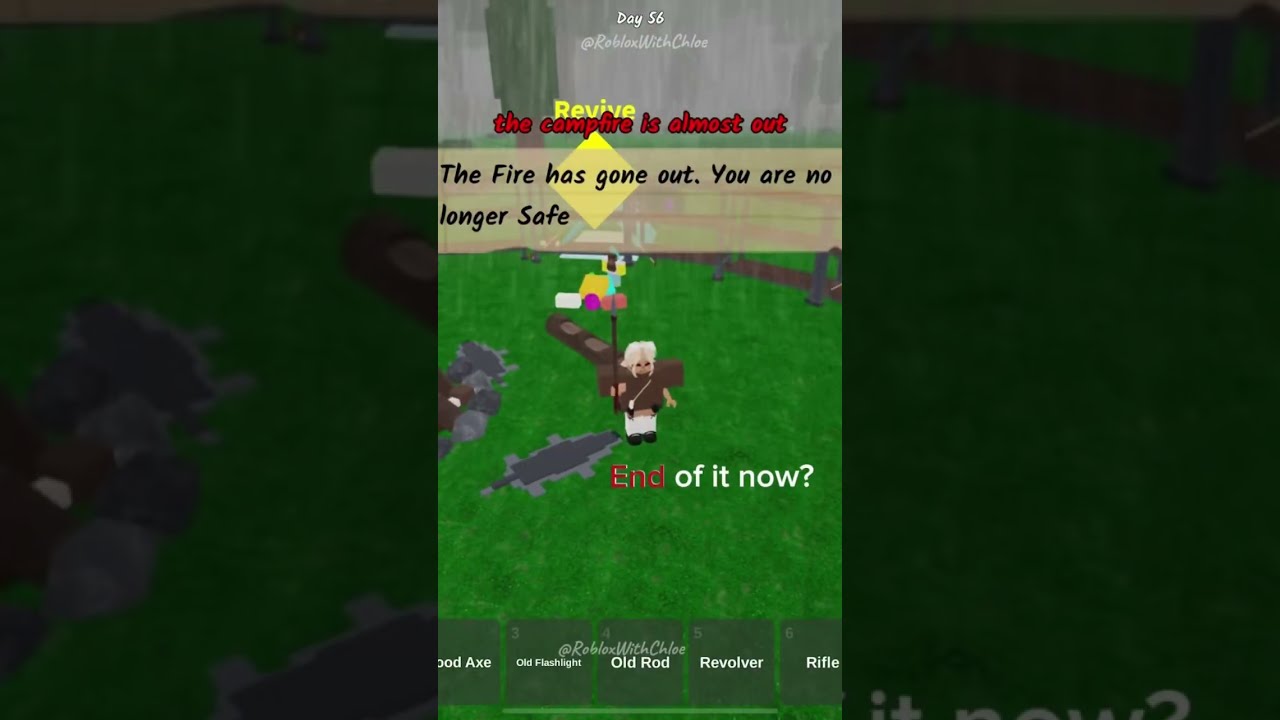 Will She Let The Fire Go Out 99nightintheforest Roblox Fyp