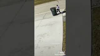 Kid vs trash can