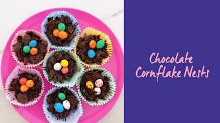Chocolate Cornflake Nests