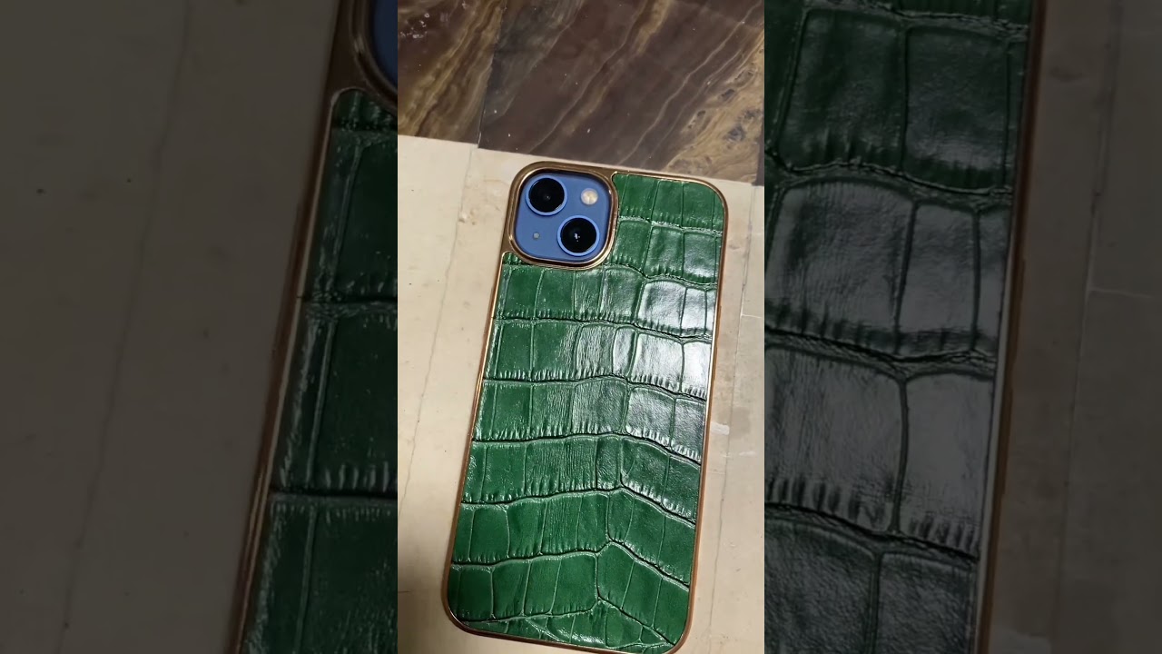 Abduco Genuine Leather Iphone Case Crocodile | Did you see it? 😳🤯