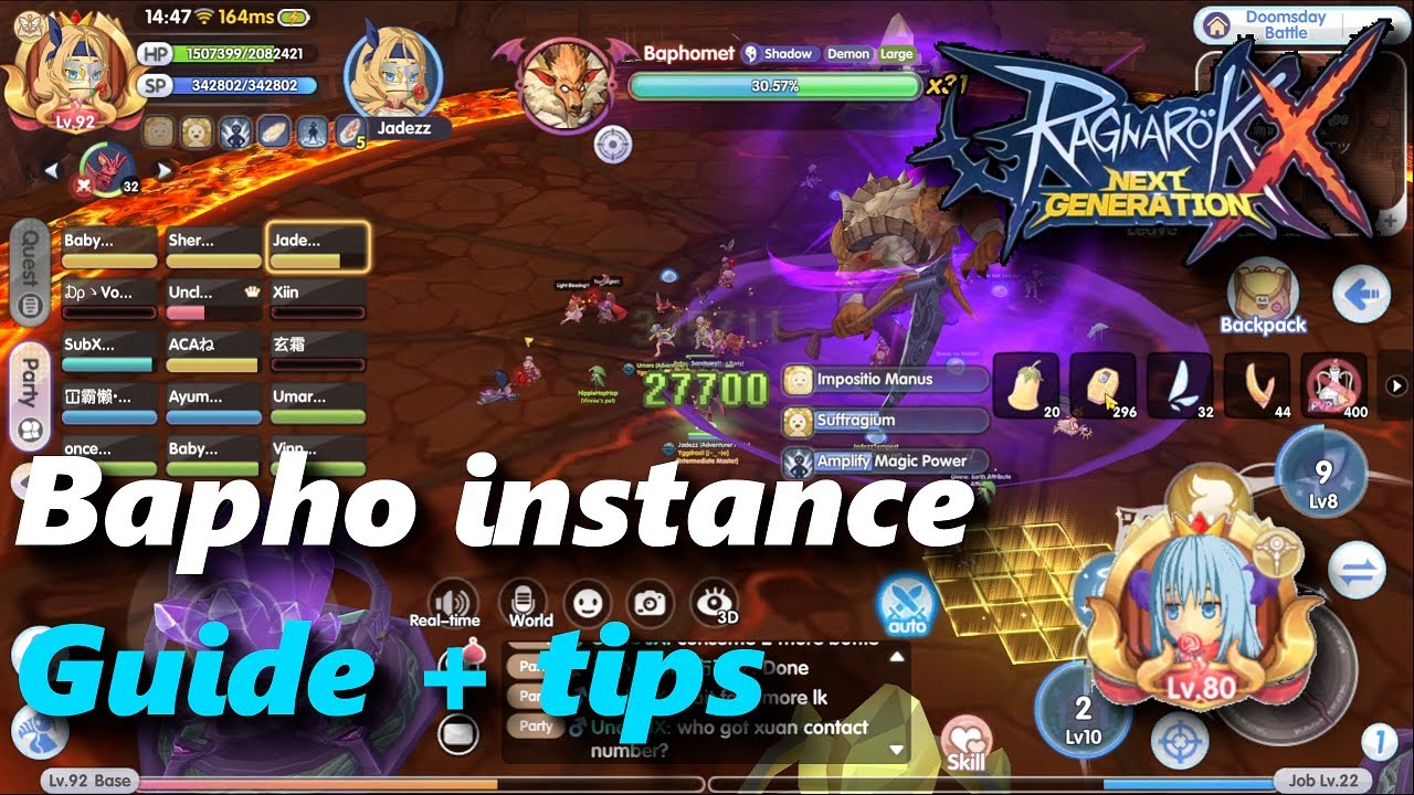 Bapho Instance trial Illusion Doomsday Guide + Tips rox Ragnarok