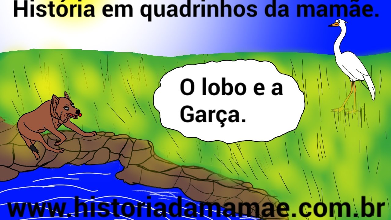 O lobo e a garça. - YouTube