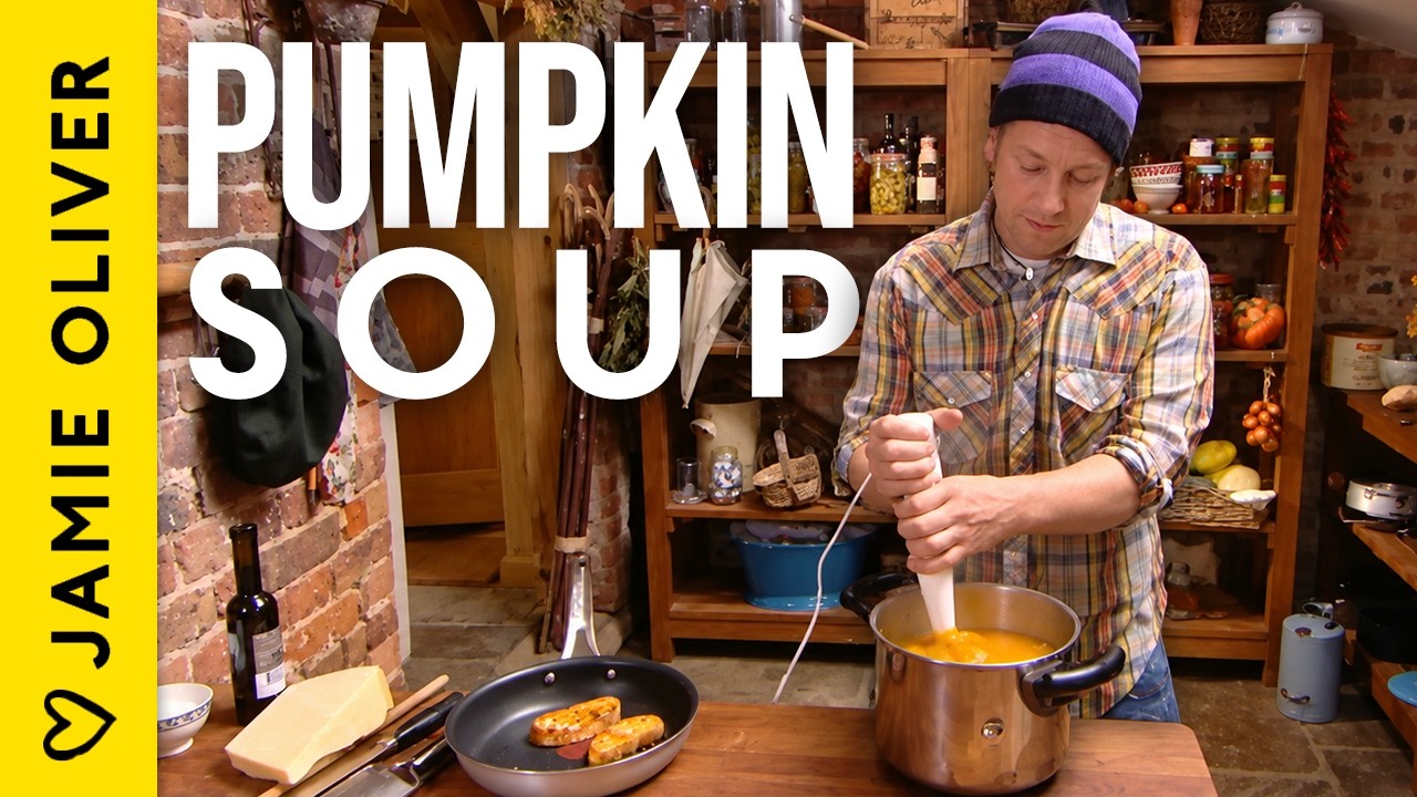 How To Make Pumpkin Soup | Jamie Oliver