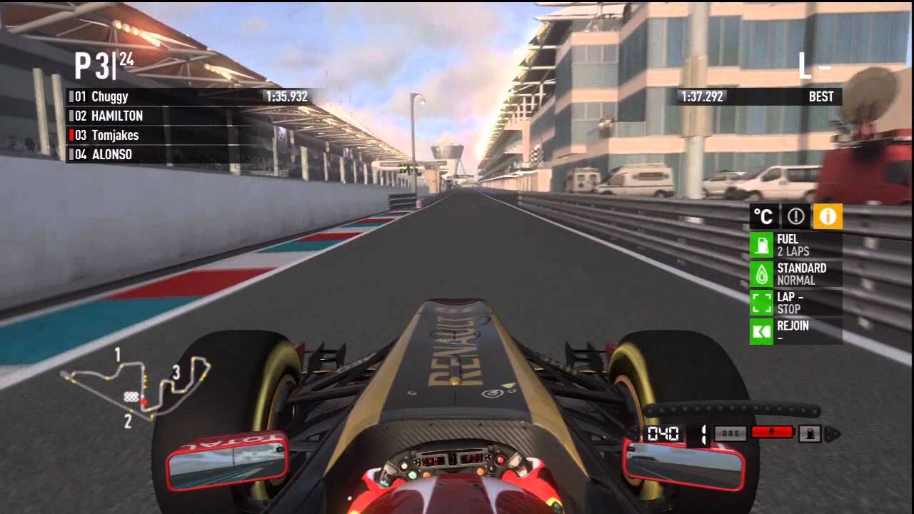 F1 2011 - Abu Dhabi - 50% - Qualifying - YouTube