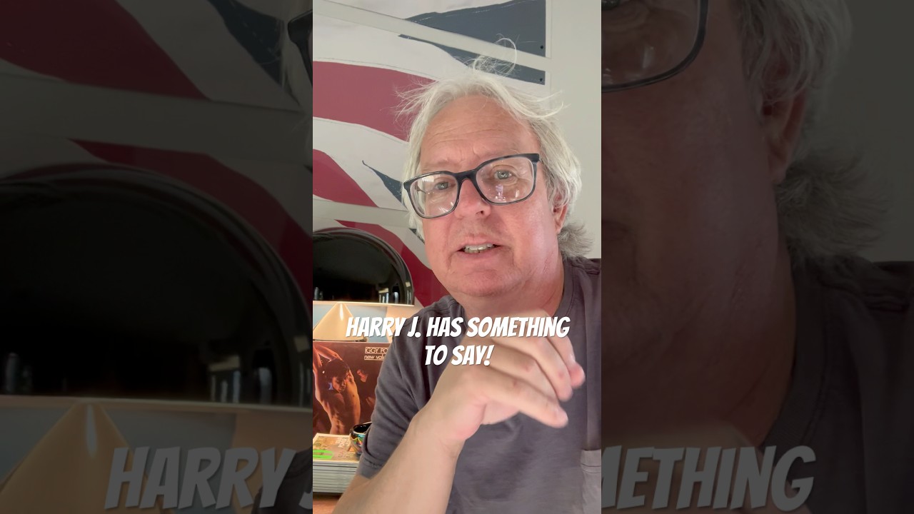 Harry J. Has Something To Say! #iggypop #vc #vinyl #vccommunity