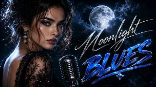 Romantic Moonlight Soul 💙 Elegant Blues Lounge Music with Female Vocals