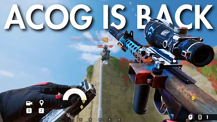 Rainbow Six Siege Brought the ACOG back and its Great!