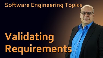 Software Engineering - 34 Validating Requirements