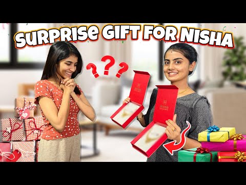Surprise kotte adre ನಿಶಾ ಕಡೆಯಿಂದ reaction ila🙊 #madhugowda Surprise kotte adre ನಿಶಾ ಕಡೆಯಿಂದ reaction ila🙊 #madhugowda