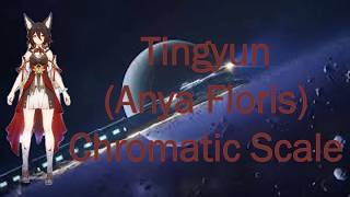 Tingyun (Anya Floris) Chromatic Scale Test.