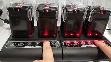 GP206 Guest paging System (Slim) :Step 5 :Call Number Selection (When using number 7~12)