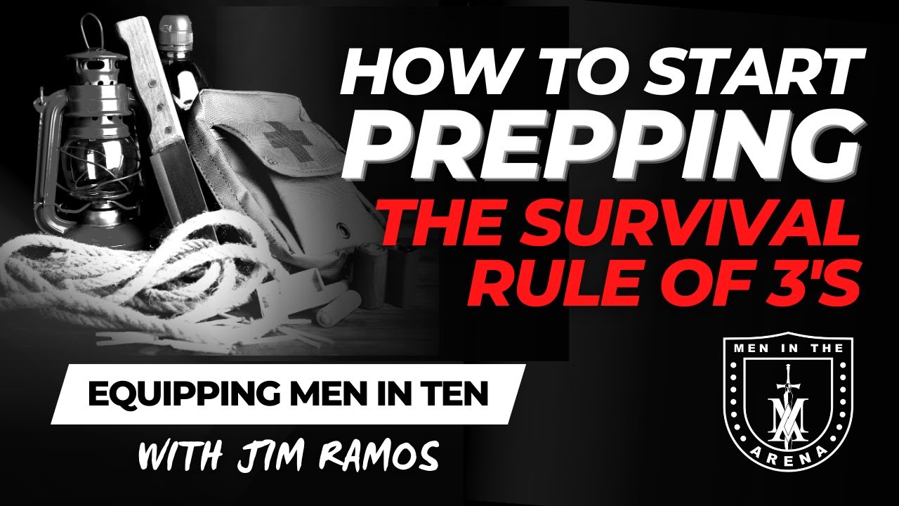 How to Start Prepping with the Survival Rule of 3s: Christian Prepper #2