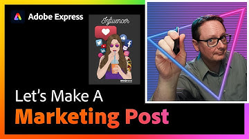 Design a Custom Networking Post with Kenneth Shinabery | Adobe Express