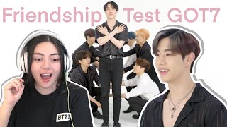 REACTION: GOT7 Takes a Friendship Test with Glamour