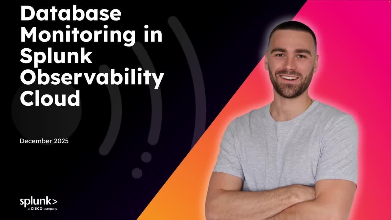 Use Database Monitoring in Splunk Observability Cloud to Identify and Resolve Slow Queries