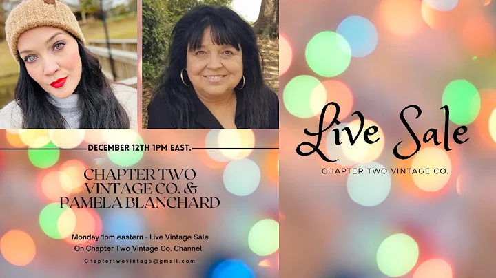 Live Sale W/ Pamela Blanchard!