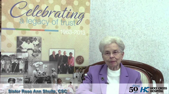 Sister Rose Ann Shultz, CSC on the 50th Anniversar...